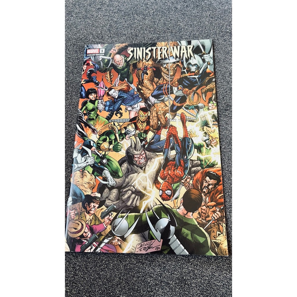 Marvel Comic Book  Multi Sinister War 1 Variant Edition Mark Bagley
